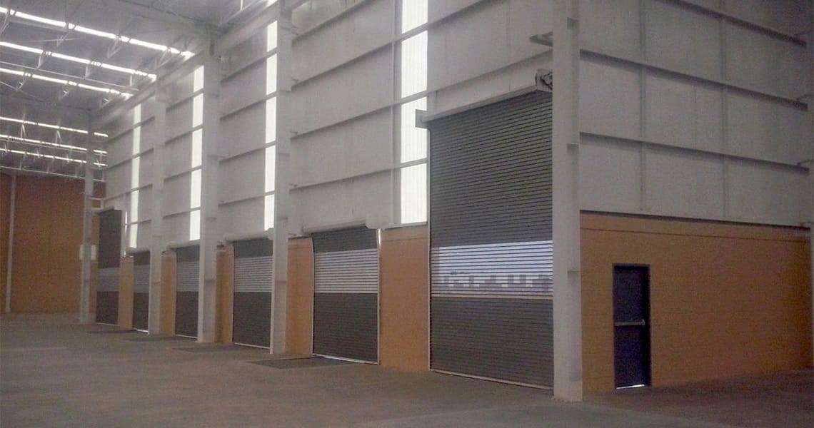 Cortina Multiperforada de Cortinas de Acero Dockman